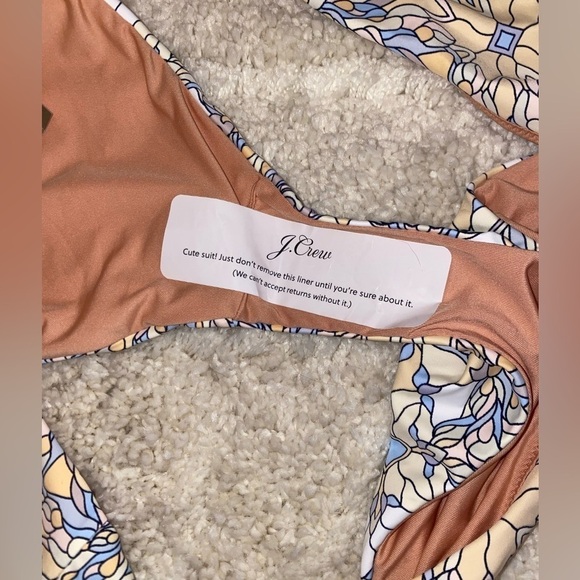 J. Crew NWT Active Curved Waist Cheeky Bikini Bottom UPF 50 Sun Protection 3X - Picture 3 of 6